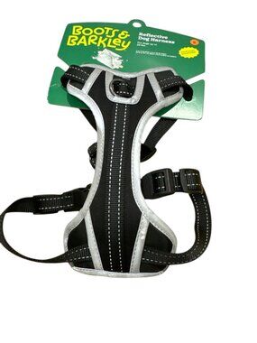 BOOTS & BARKLEY Ultimate Reflective and Adjustable Dog Harness (SMALL)